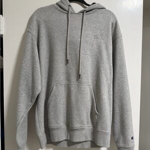 Champion Men's Light Gray Hoodie